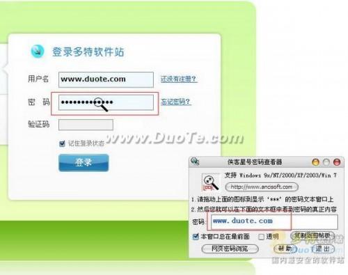侠客密码查看器:快速找回密码 从此不再怕盗号者