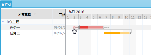 XMind思维导图怎么制作甘特图?