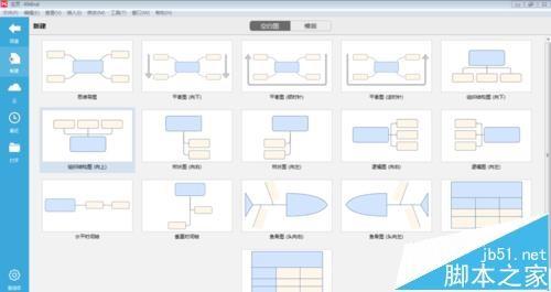XMind思维导图怎么制作五湖四海的省份分布图?
