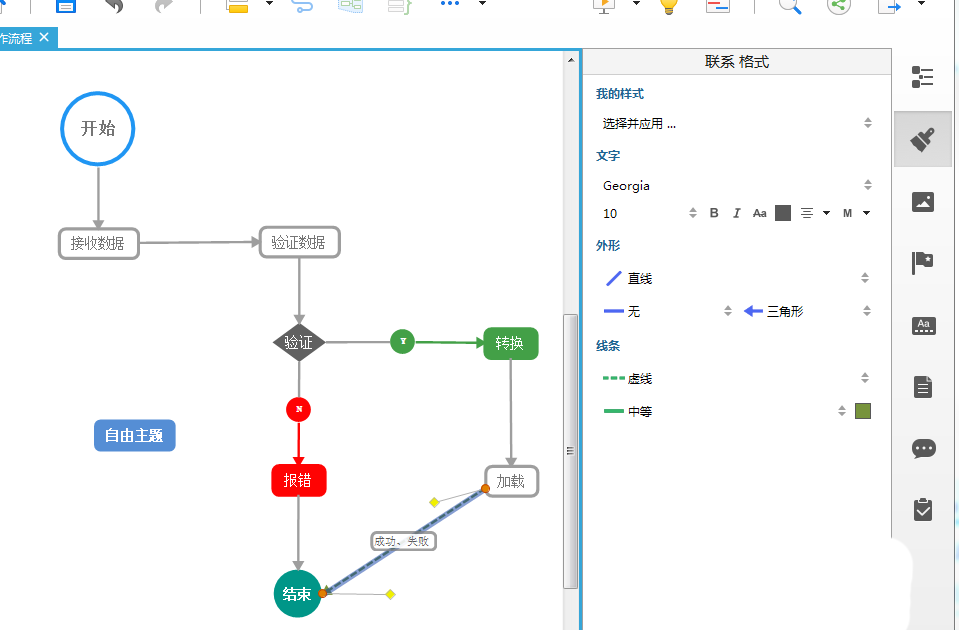 XMind思维导图怎么绘制流程图?