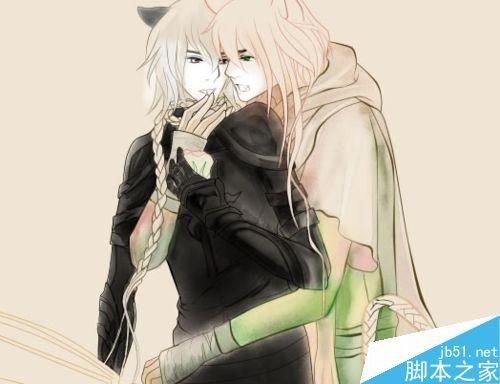 新人如何用SAI?SAI给动漫人物上色教程