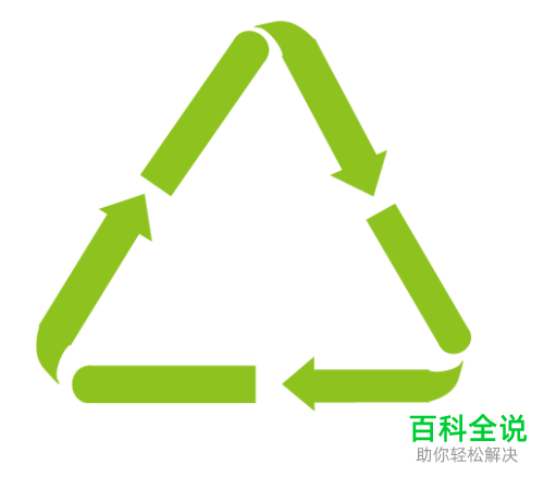 用ai软件如何绘制可回收物标志