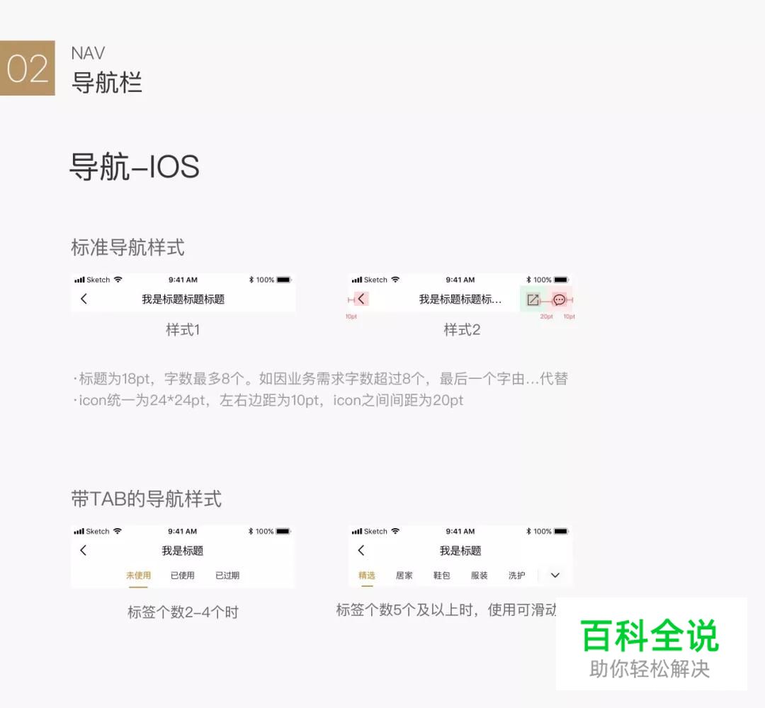 一步步教你建立UI设计规范!