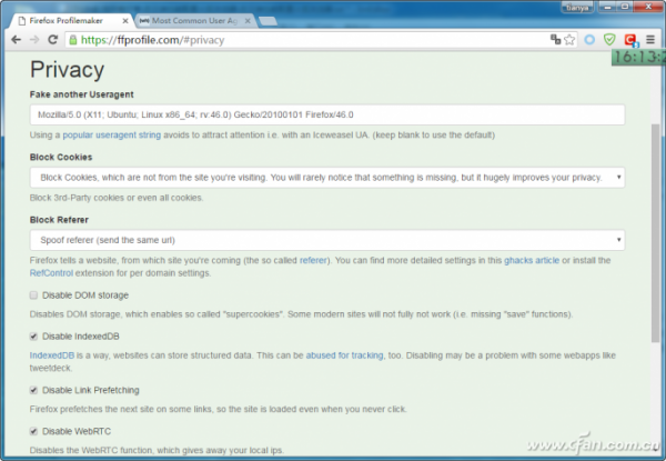云端如何配置火狐浏览器
