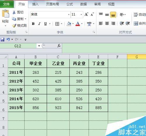 用excel电子表格制作漂亮的单个折线图