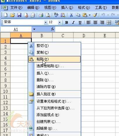 用Excel把网页上复制来的文本行列互换