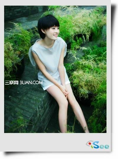 用iSee打造美女立体感效果