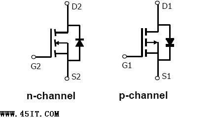 液晶显示器MOS复合管AOP605引脚功能定义