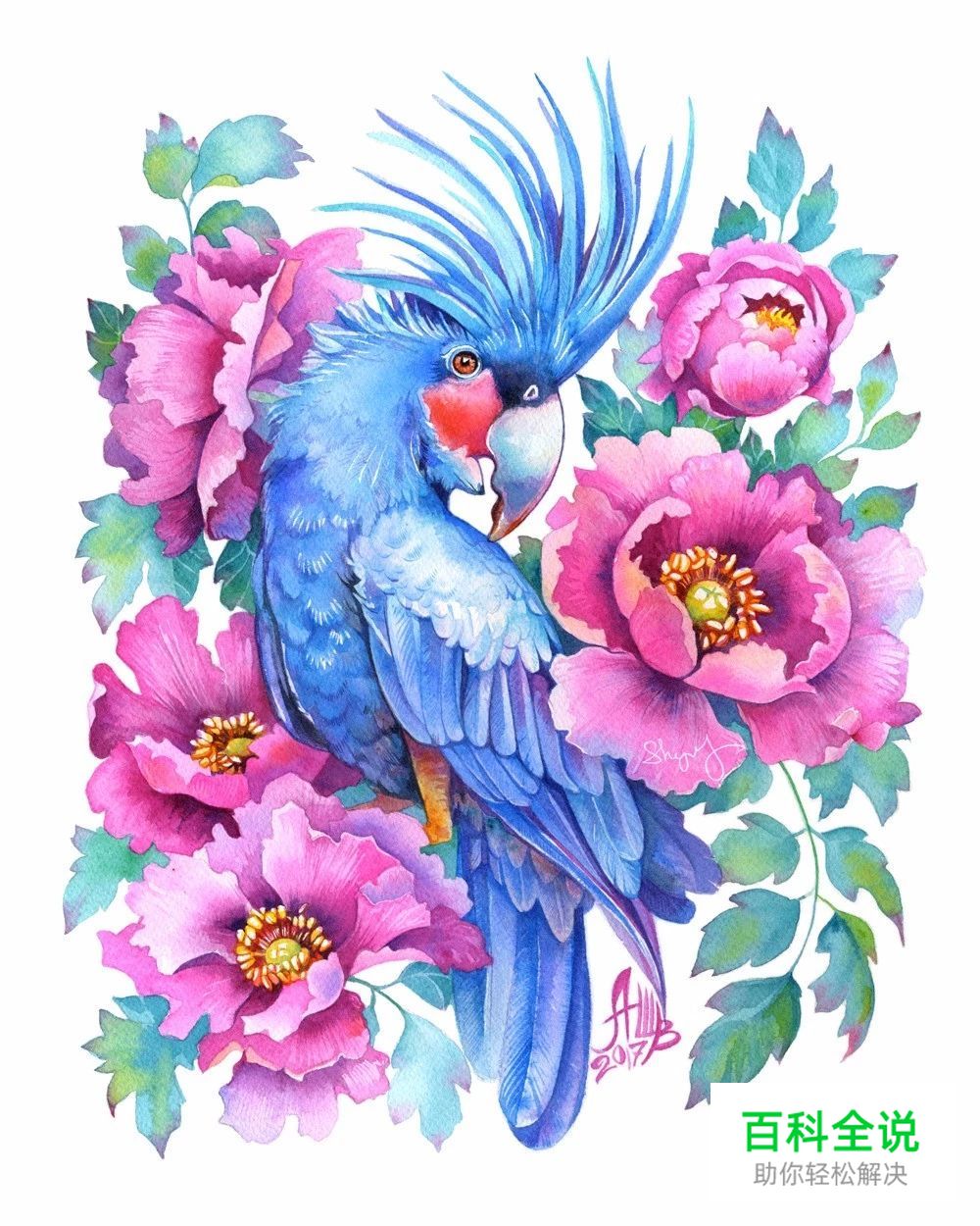 原来水彩插画真的很唯美，很清新。