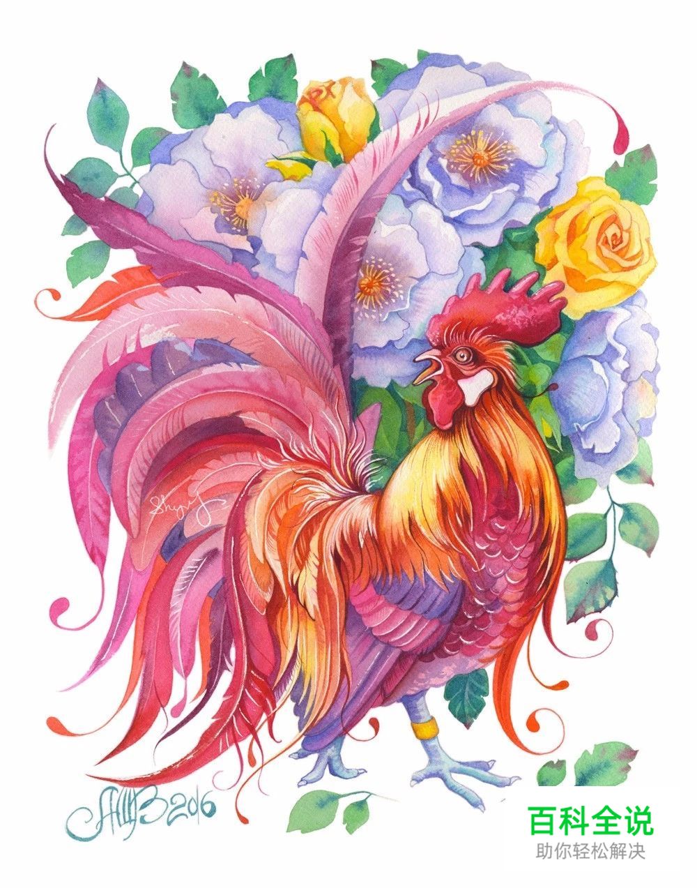 原来水彩插画真的很唯美，很清新。