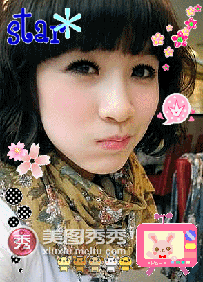 用美图秀秀,不用变身后天美女也变亮眼美女