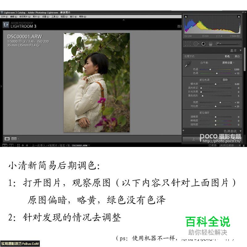 与你分享清新人像拍摄秘籍