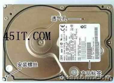 硬盘的内部结构