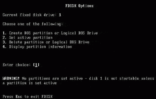 硬盘分区图解步步通