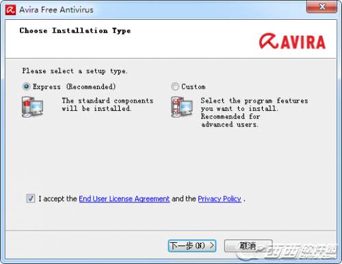 英文版小红伞安装图文教程