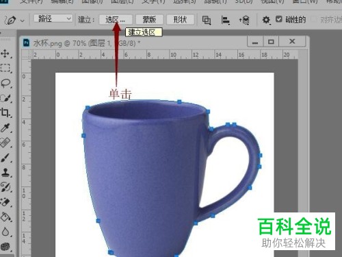 一招教你在Photoshop CC中选择不规则图像
