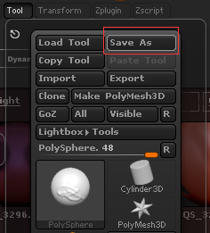 zbrush可以保存成哪些格式的文件?