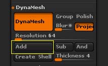 ZBrush布尔运算中的并运算怎么使用?