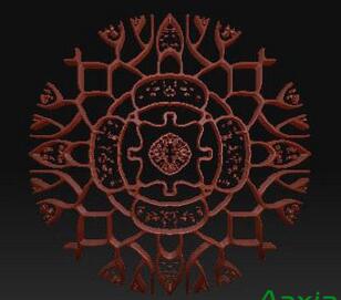 Zbrush如何制作3D镂空效果图