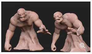 ZBrush如何制作巨大的熔岩怪兽