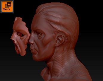 ZBrush如何分离模型Extract抽出的子物体