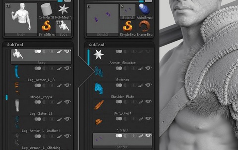 ZBrush如何加快纹理工作流程