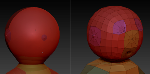 ZBrush Z球建模教程之头部制作