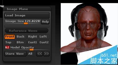 ZBrush背景图不能缩放怎么使用参考图设置大小?