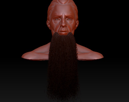 ZBrush中添加毛发的方法