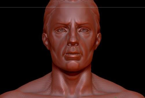 ZBrush毛发教程之快速制作胡须