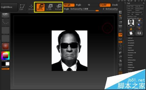 ZBrush背景图不能缩放怎么使用参考图设置大小?