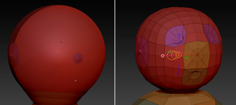 ZBrush Z球建模教程之头部制作