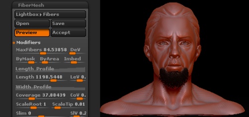 ZBrush中添加毛发的方法