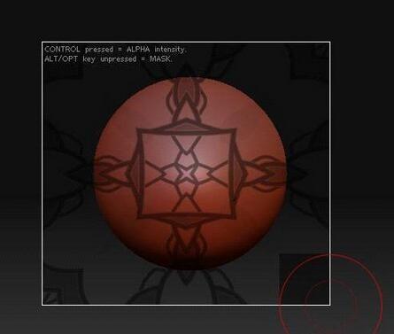 Zbrush如何制作3D镂空效果图