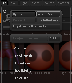 zbrush可以保存成哪些格式的文件?