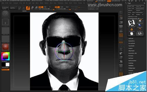 ZBrush背景图不能缩放怎么使用参考图设置大小?