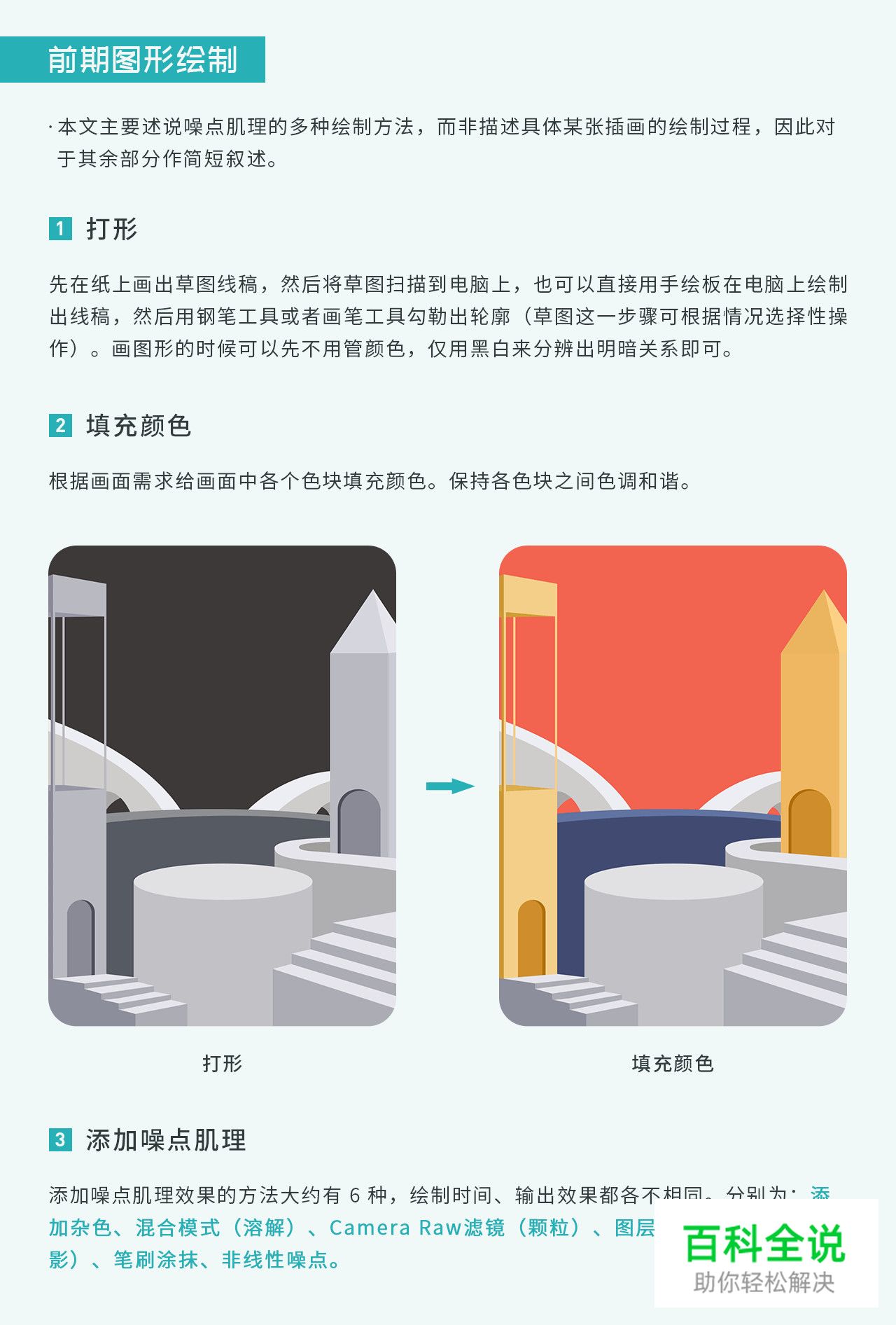 噪点插画的6种绘制方法