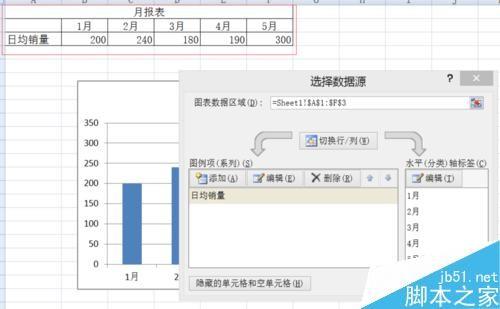 在EXCEL报表中怎么用柱形图表现数据?