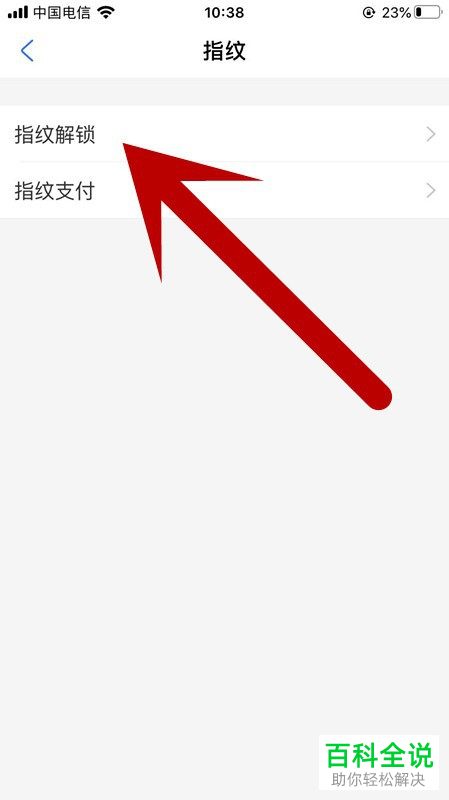 支付宝中的指纹解锁怎么设置开启