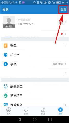 支付宝app怎么查看表情下载记录?