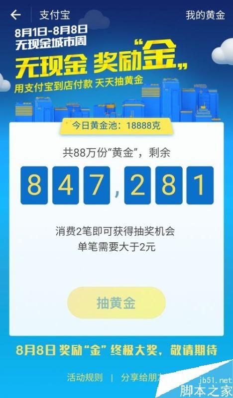支付宝抽取的黄金怎么提现?支付宝抽黄金提现方法
