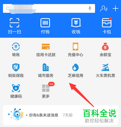 支付宝首页显示的常用应用如何进行设置