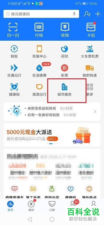 支付宝中的医保缴费明细如何查看