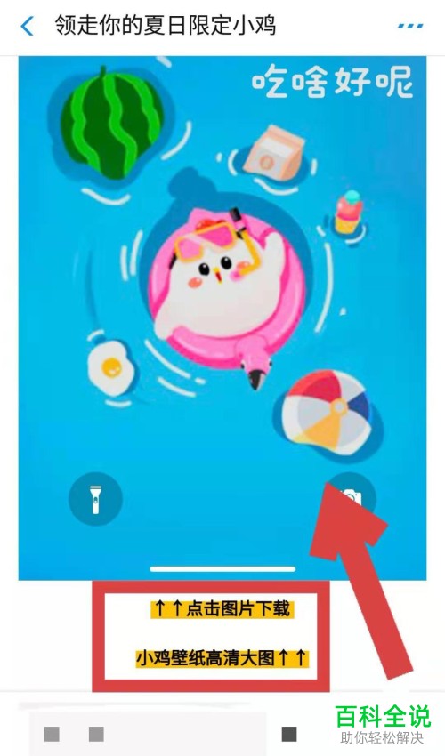 支付宝怎样下载小鸡壁纸?