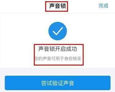 支付宝怎么设置声音锁? 支付宝声音锁的开启方法