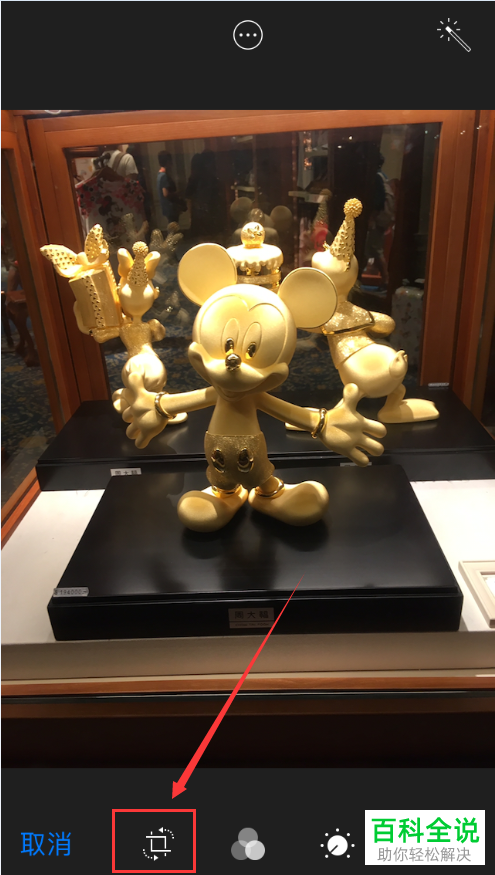 在iPhone苹果手机中怎么旋转图片并转换角度