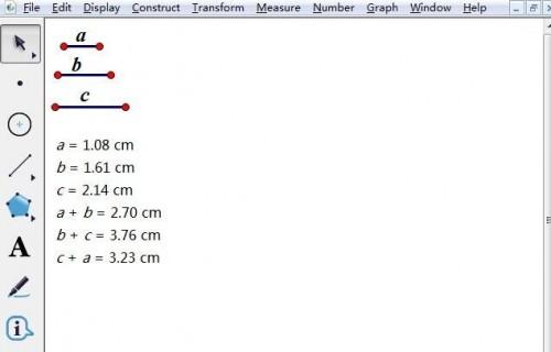 在几何画板中怎么画出三个两两相切的圆
