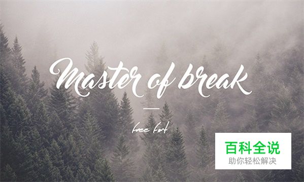 最具有诚意的50组英文字体