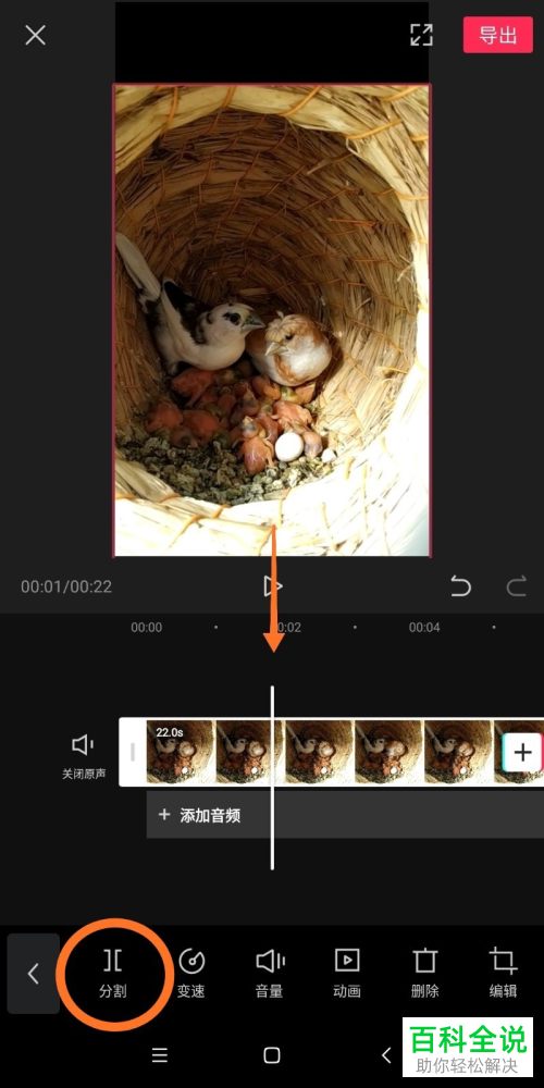 在剪映APP中如何分割视频片段