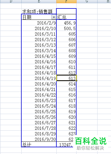 怎么把Excel表格按照日期做每月求和